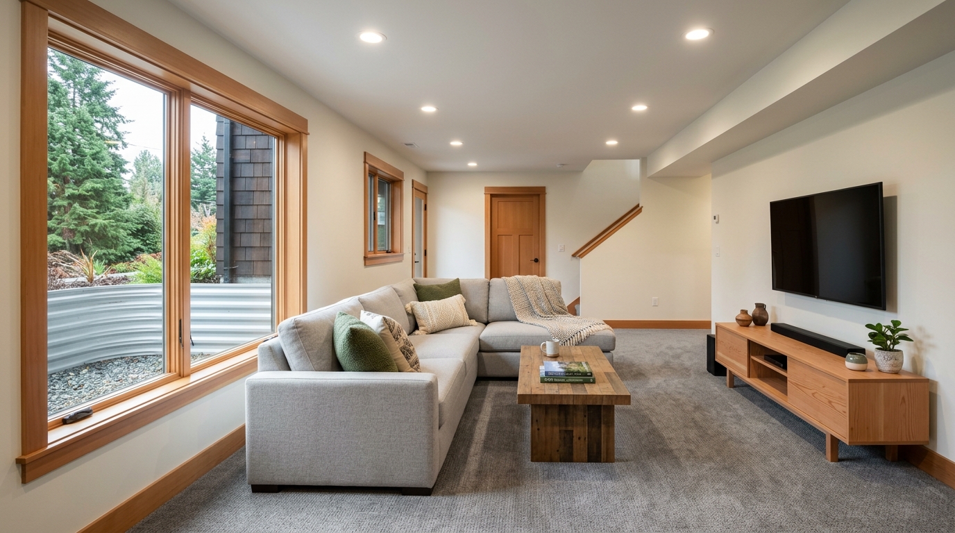 Typical Washington basement finish