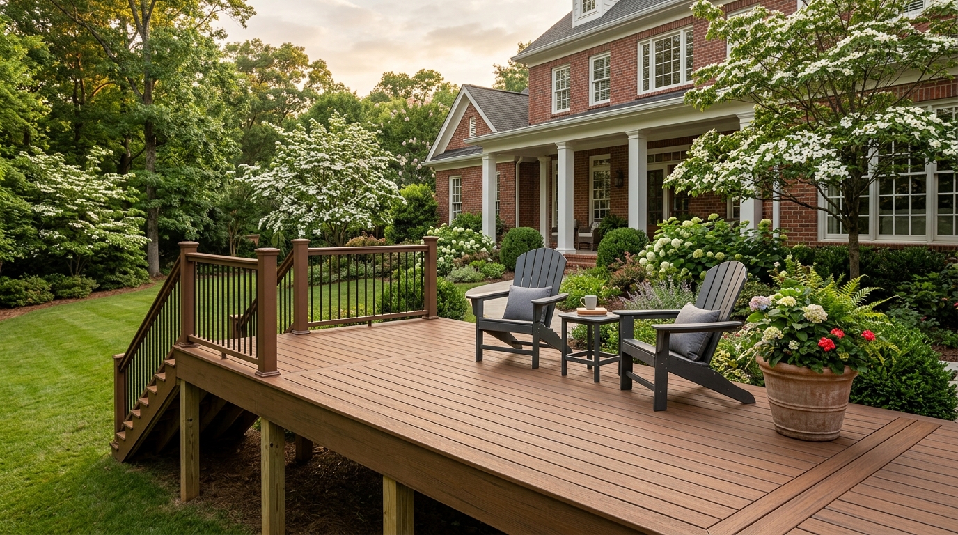 Typical Georgia deck build