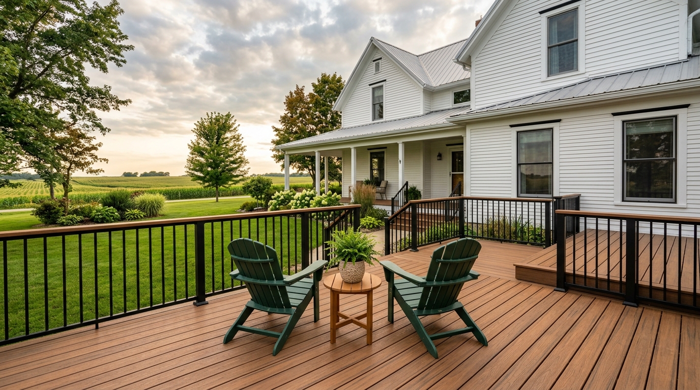 Typical Iowa deck build