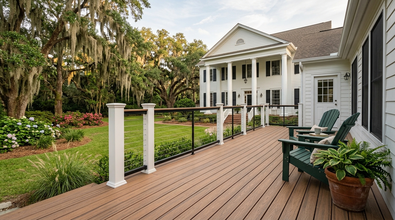 Typical Mississippi deck build