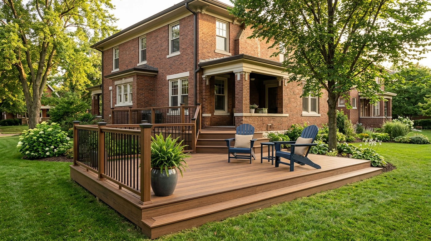 Typical Missouri deck build