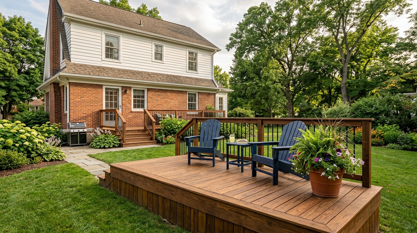Typical Ohio deck build