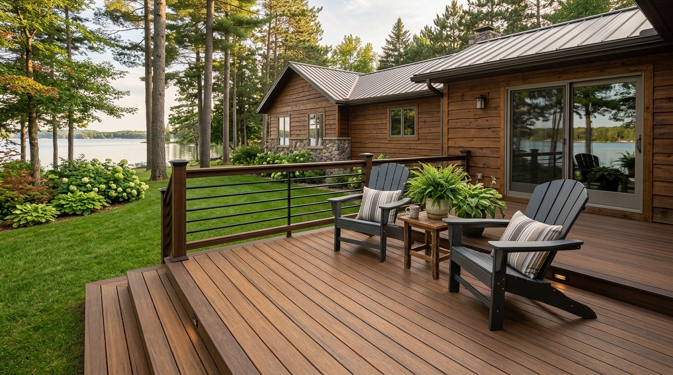 Typical Wisconsin deck build