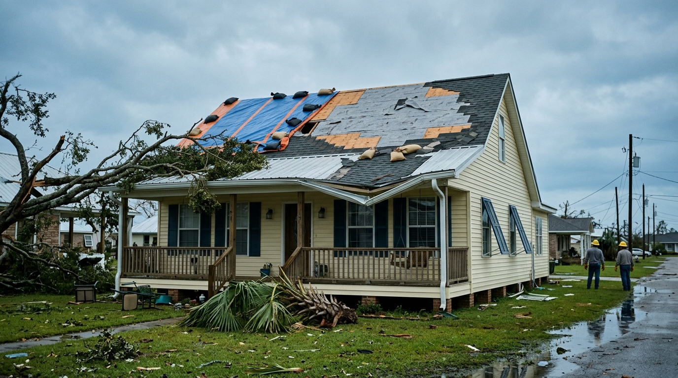 Storm Damage Roof Replacement Cost Mississippi 2026 — Hurricane, Tornado & Hail Insurance Claims Guide