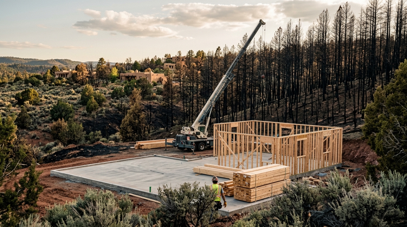 Home Rebuilding Costs After Wildfire — What New Mexico Homeowners Need to Know in 2026