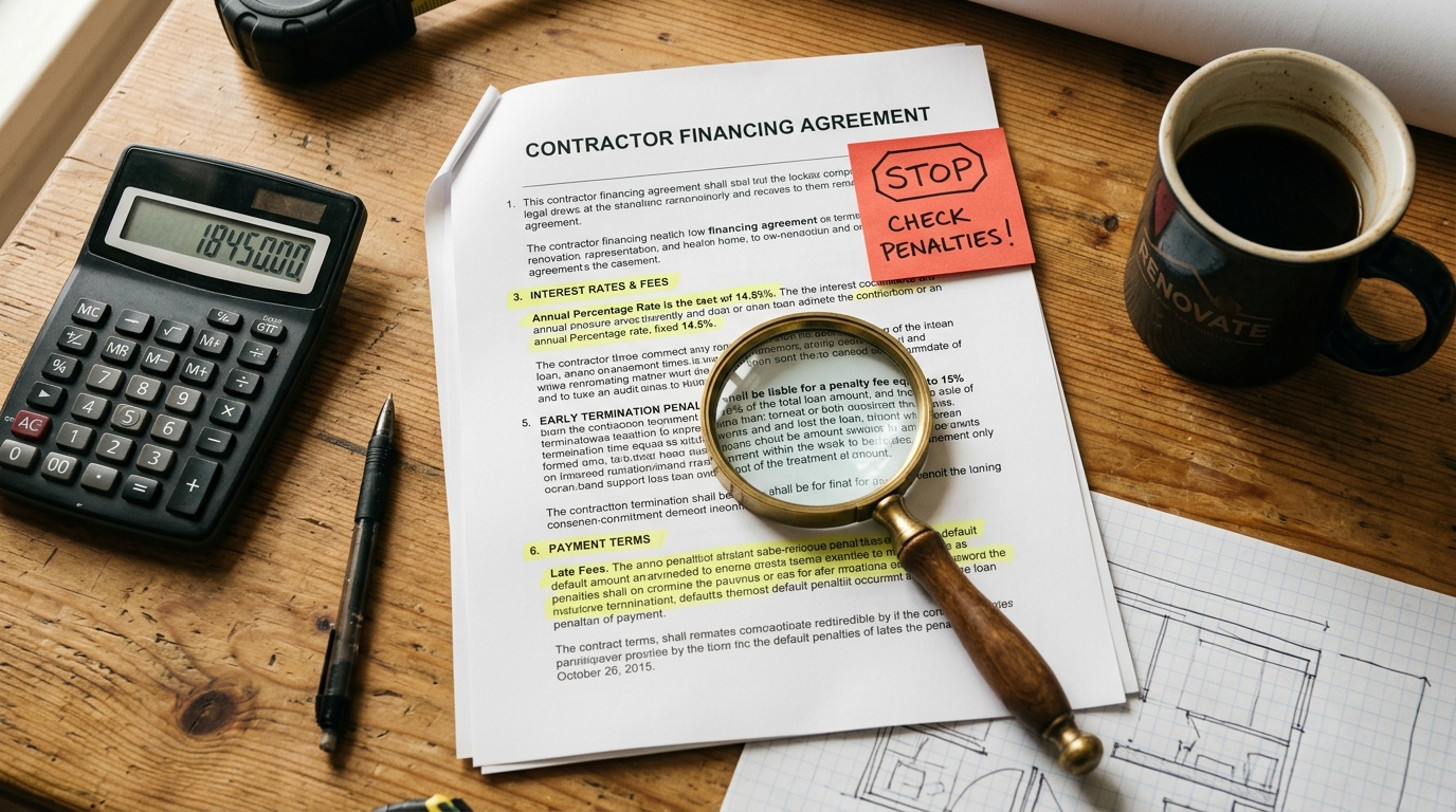 Contractor Financing Scams to Avoid in 2026 — The 9 Red Flags Homeowners Miss