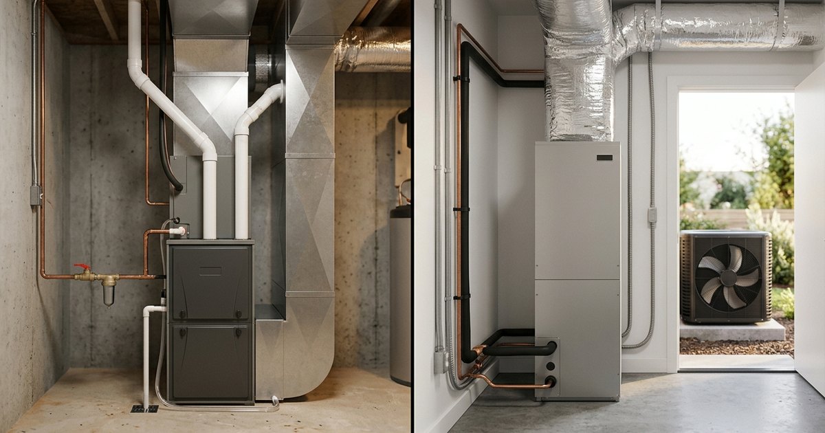 Heat Pump vs Furnace — 2026 Cost Comparison + 10-Year Total-Cost-of-Ownership Math