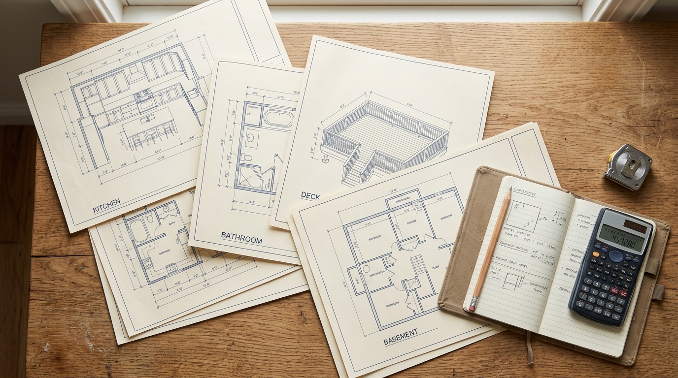 Home Renovation Cost Guide 2026 — All 7 Major Projects Compared