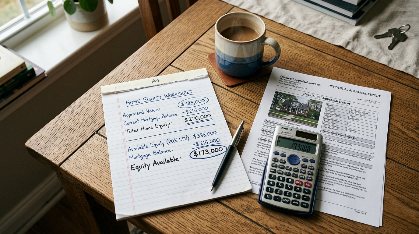 How Much Home Equity You Need to Qualify (HELOC, Home Equity Loan, Cash-Out Refi) in 2026
