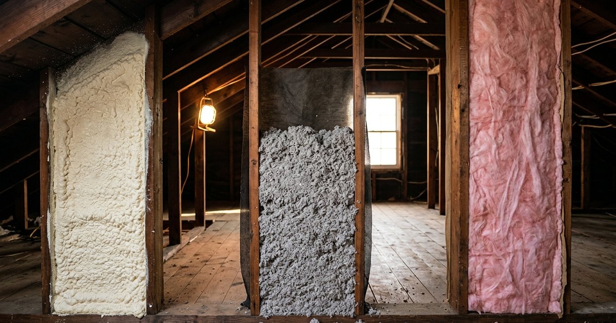 Spray Foam vs Blown-In vs Batt Insulation — 2026 Cost, R-Value & Payback Comparison