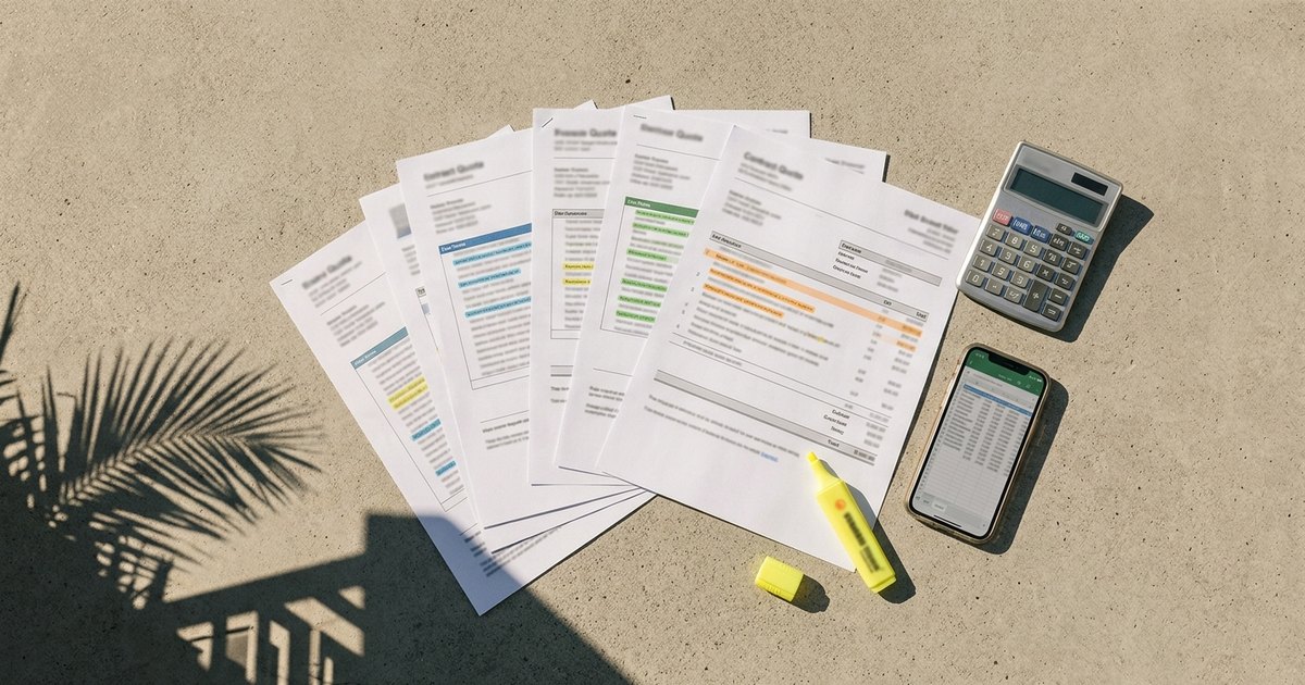 We Analyzed 47 LA Contractor Quotes in 2026 — Here's What We Found