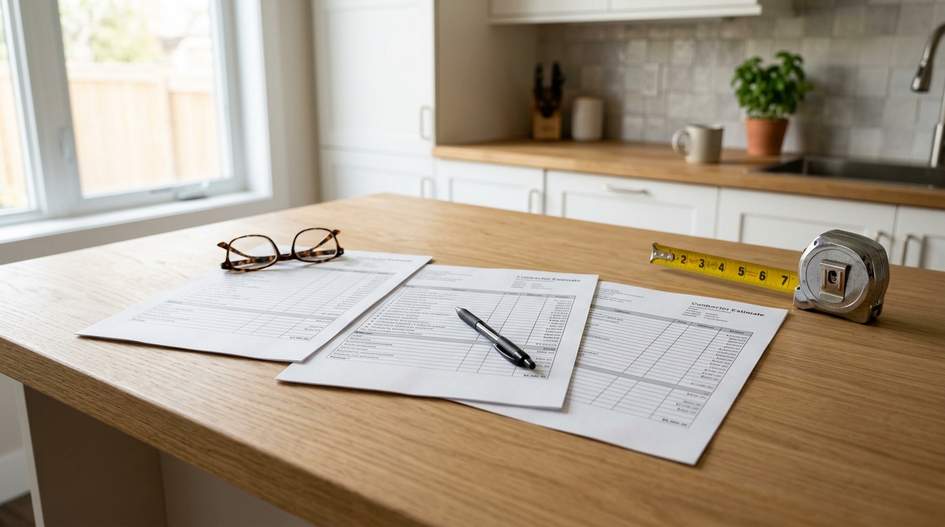 Why Contractor Quotes Don't Match (And How to Actually Compare Them)