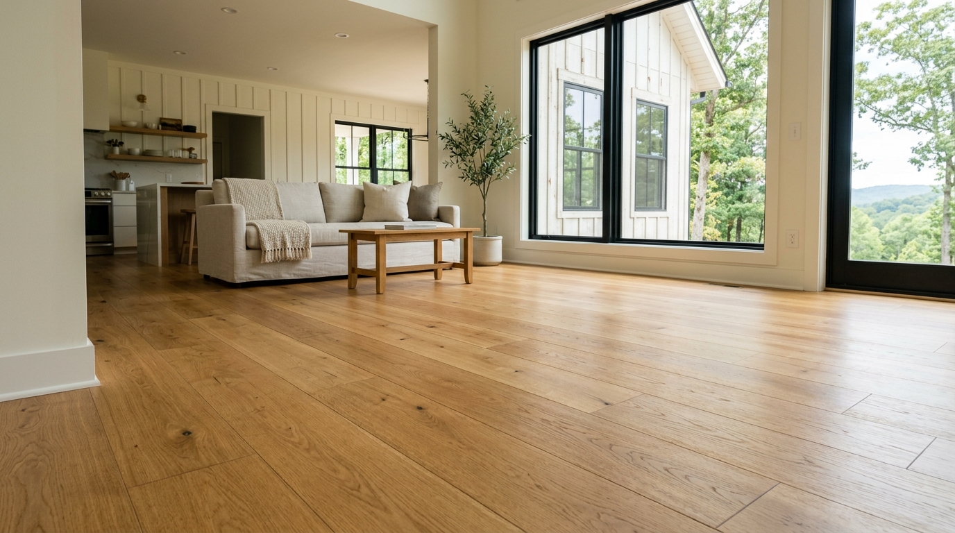 Typical Arkansas flooring install