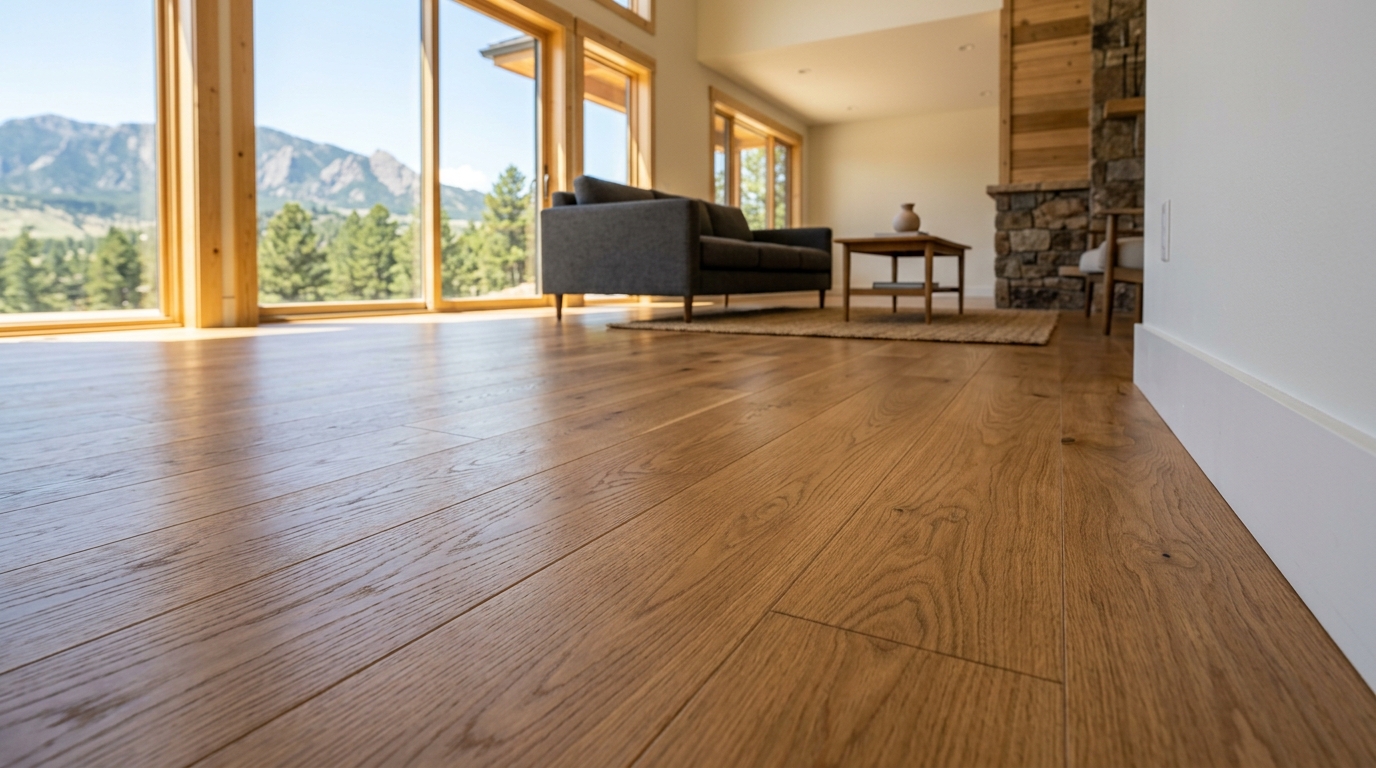 Typical Colorado flooring install