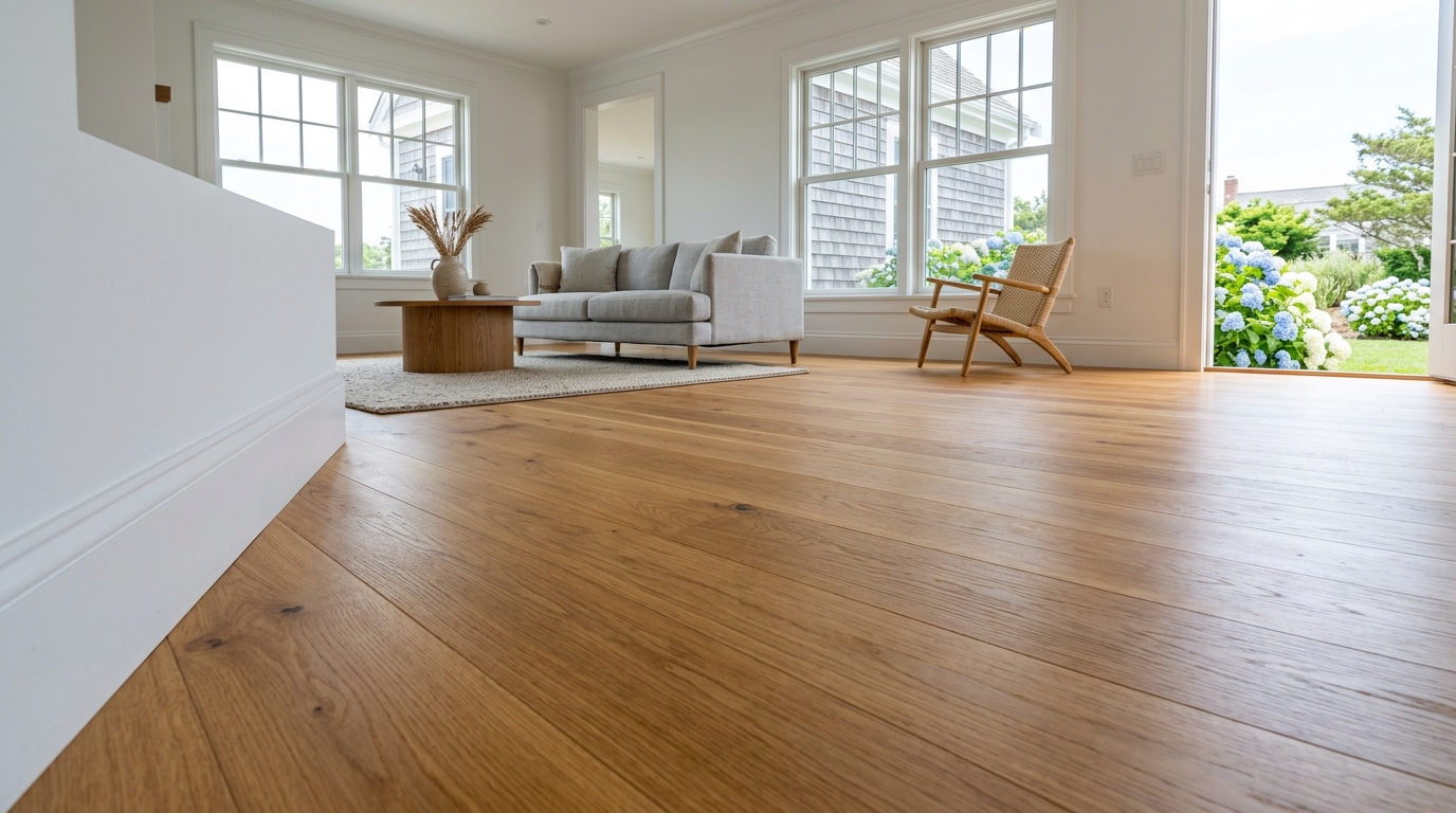 Typical Delaware flooring install