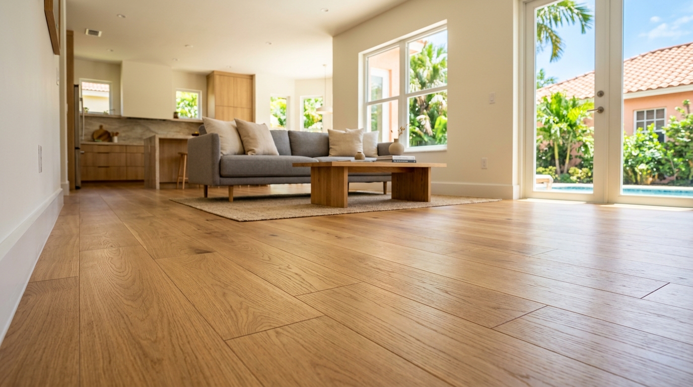Typical Florida flooring install