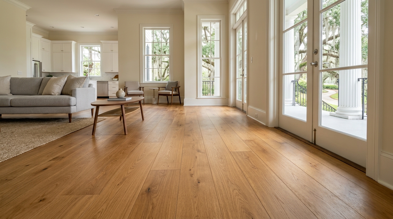 Typical Mississippi flooring install