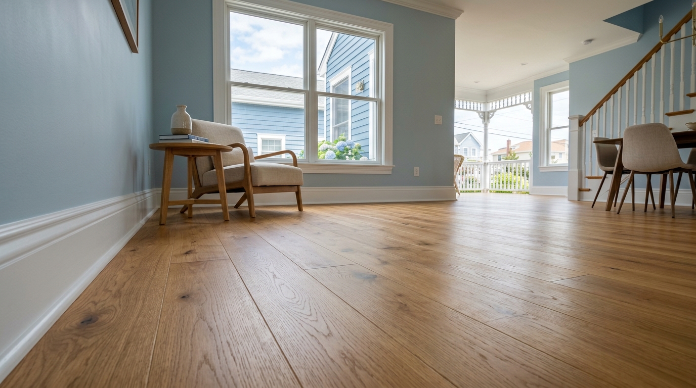 Typical New Jersey flooring install
