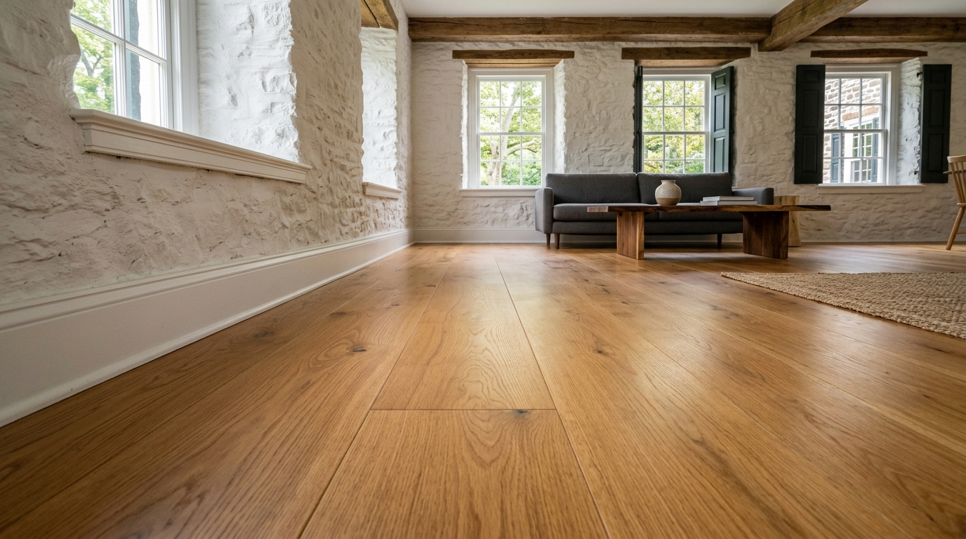 Typical Pennsylvania flooring install