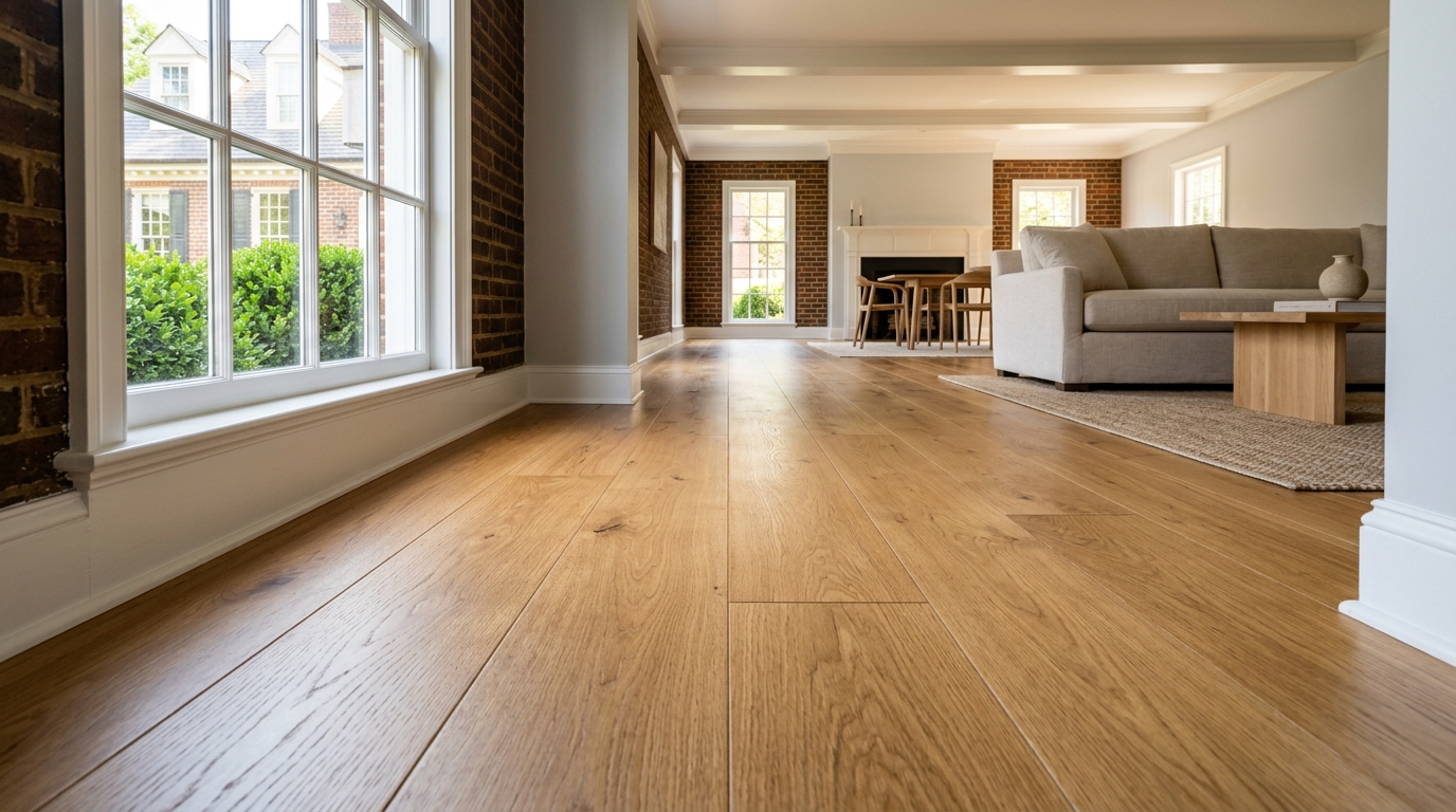 Typical Virginia flooring install