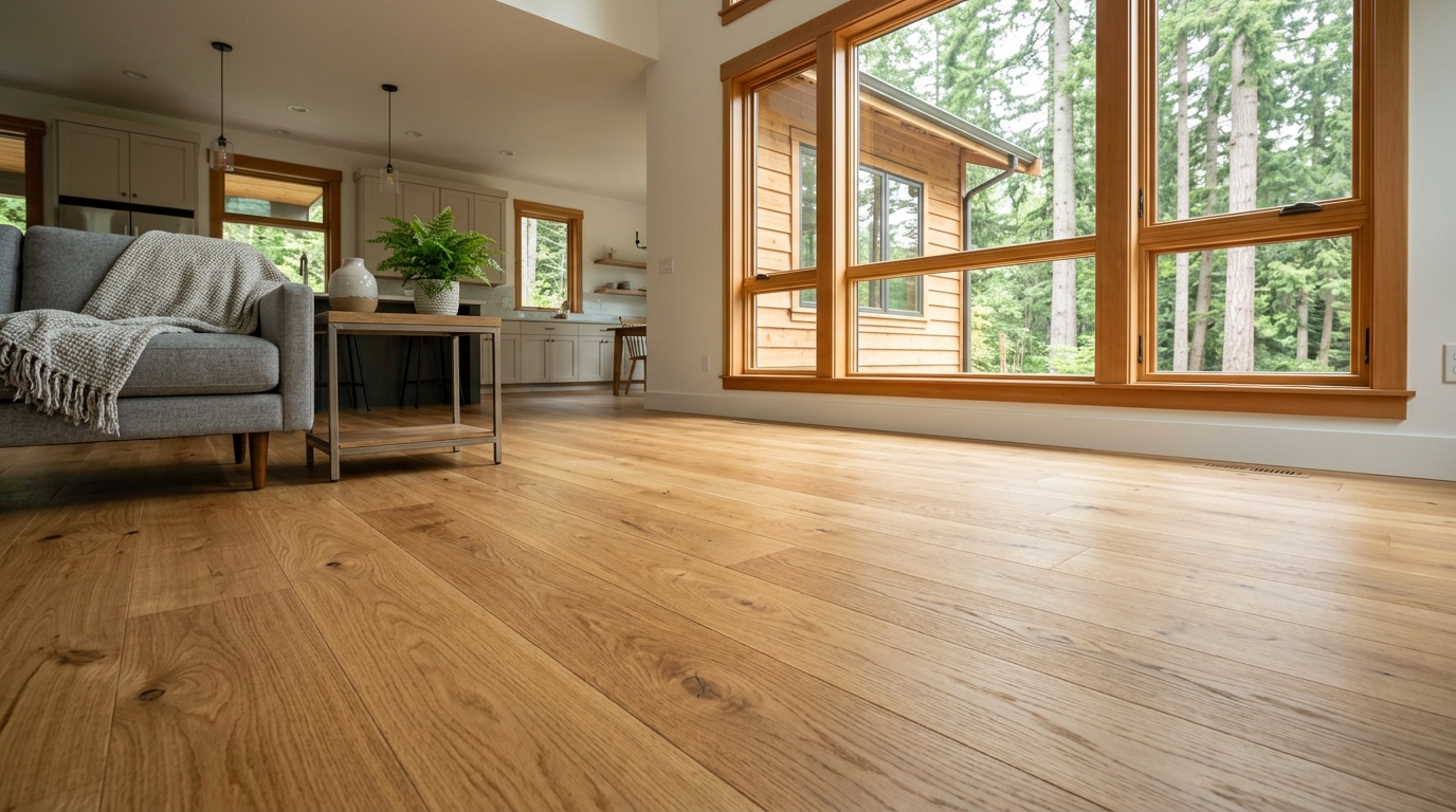 Typical Washington flooring install