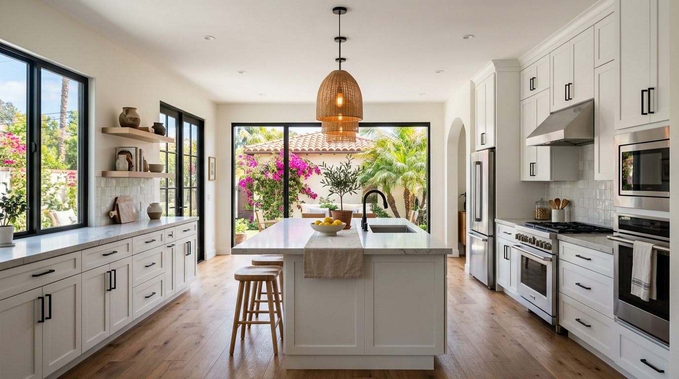 Typical California kitchen remodel