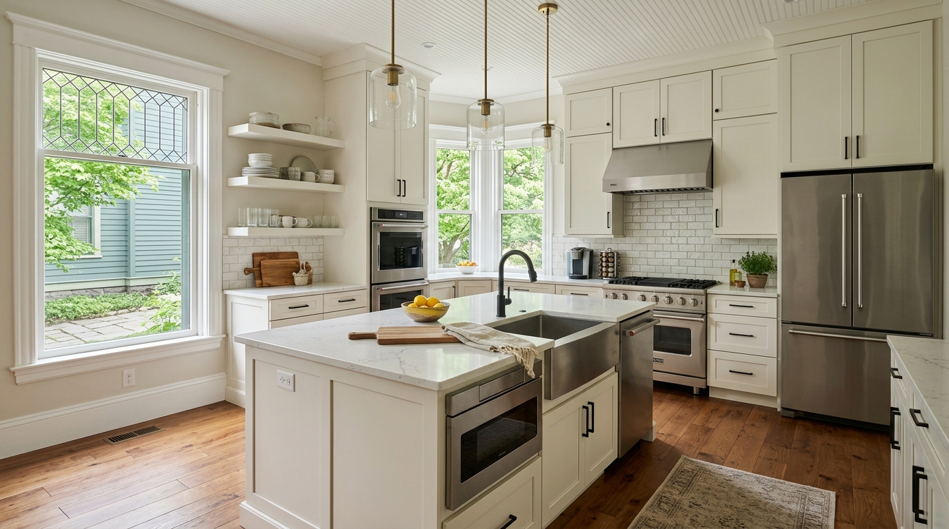 Typical New York kitchen remodel
