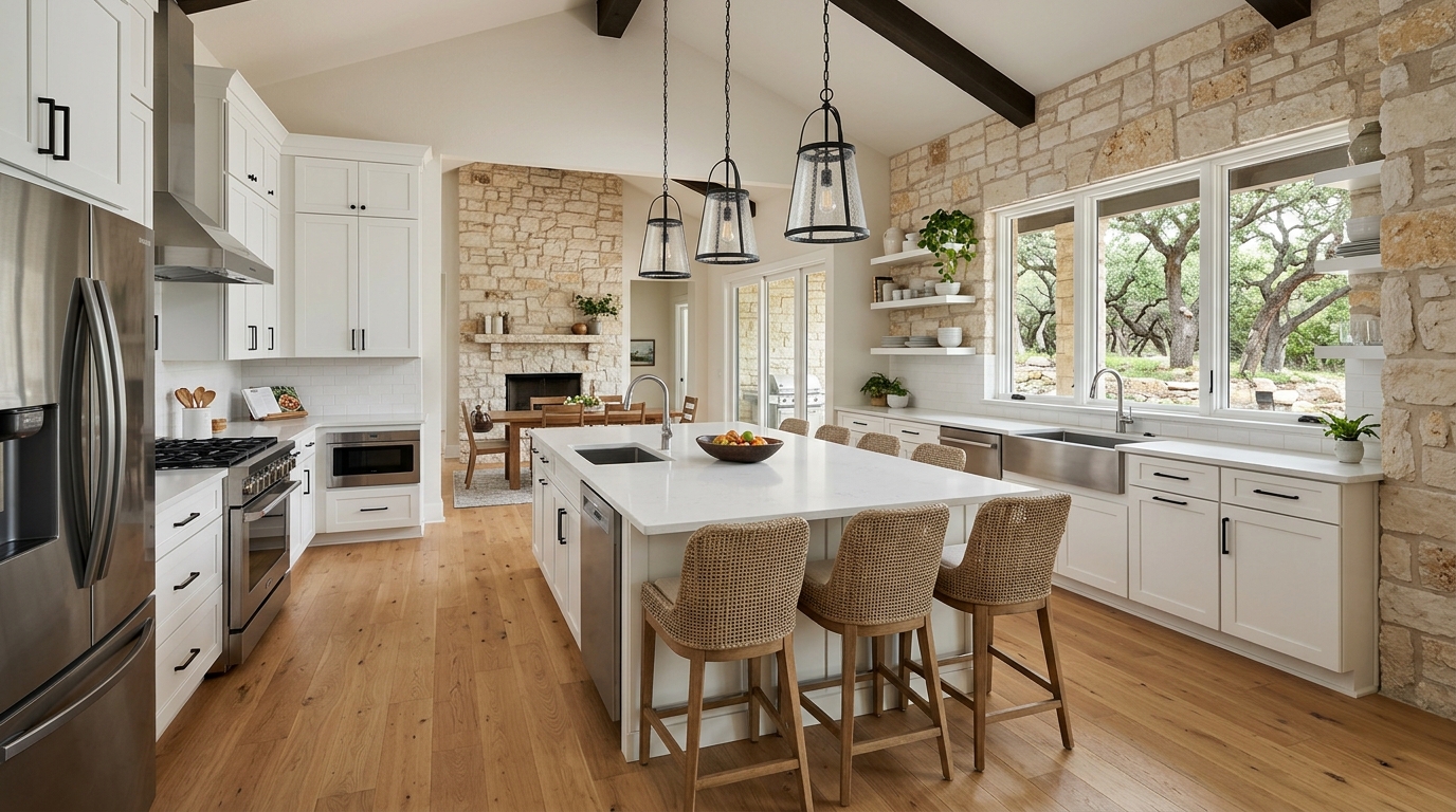 Typical Texas kitchen remodel