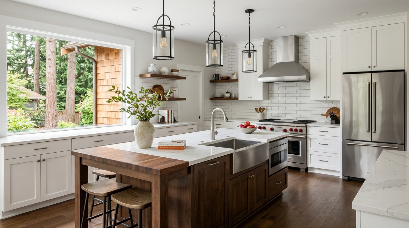 Typical Washington kitchen remodel
