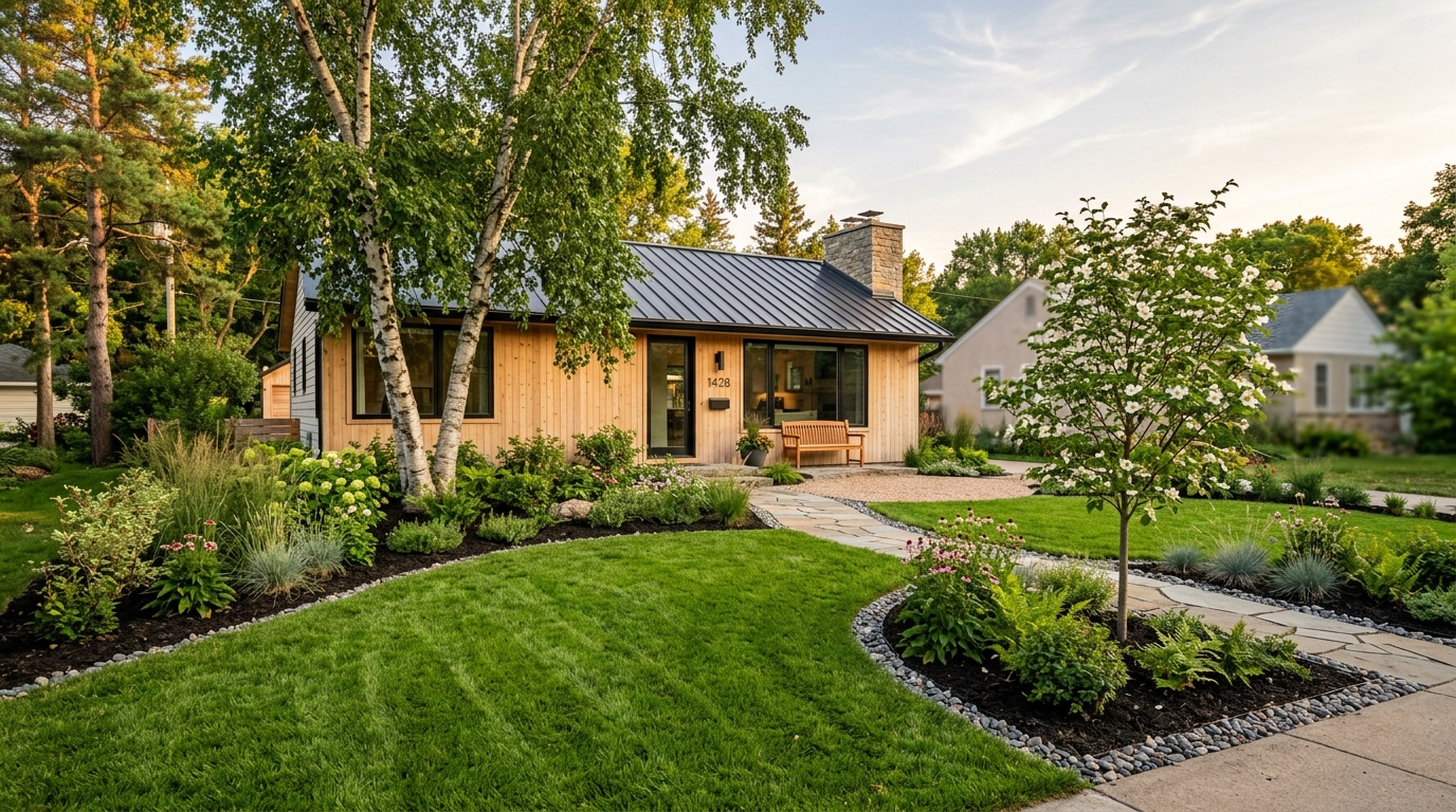 Typical Minnesota landscaping
