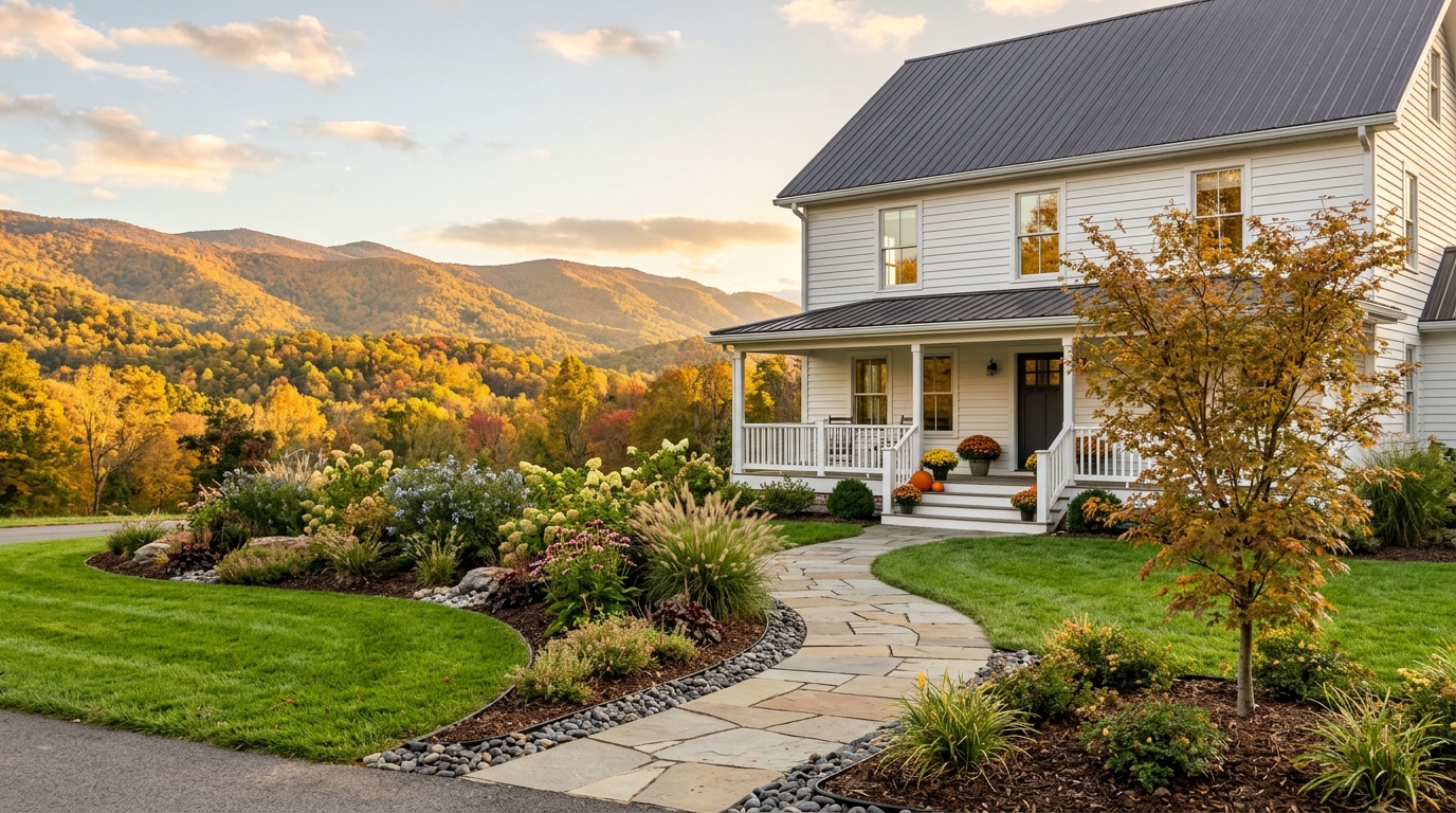 Typical West Virginia landscaping