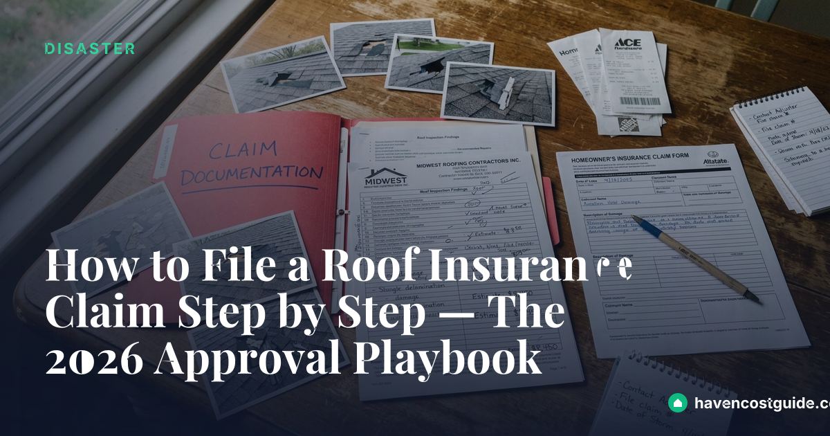 How to File a Roof Insurance Claim Step by Step — The 2026 Approval ...