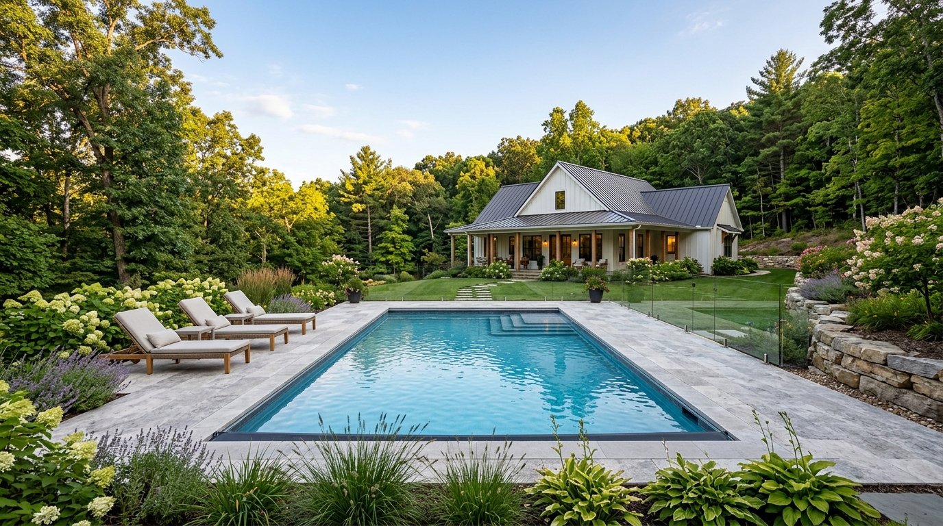 Typical Arkansas pool build