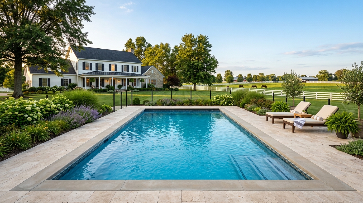 Typical Kentucky pool build