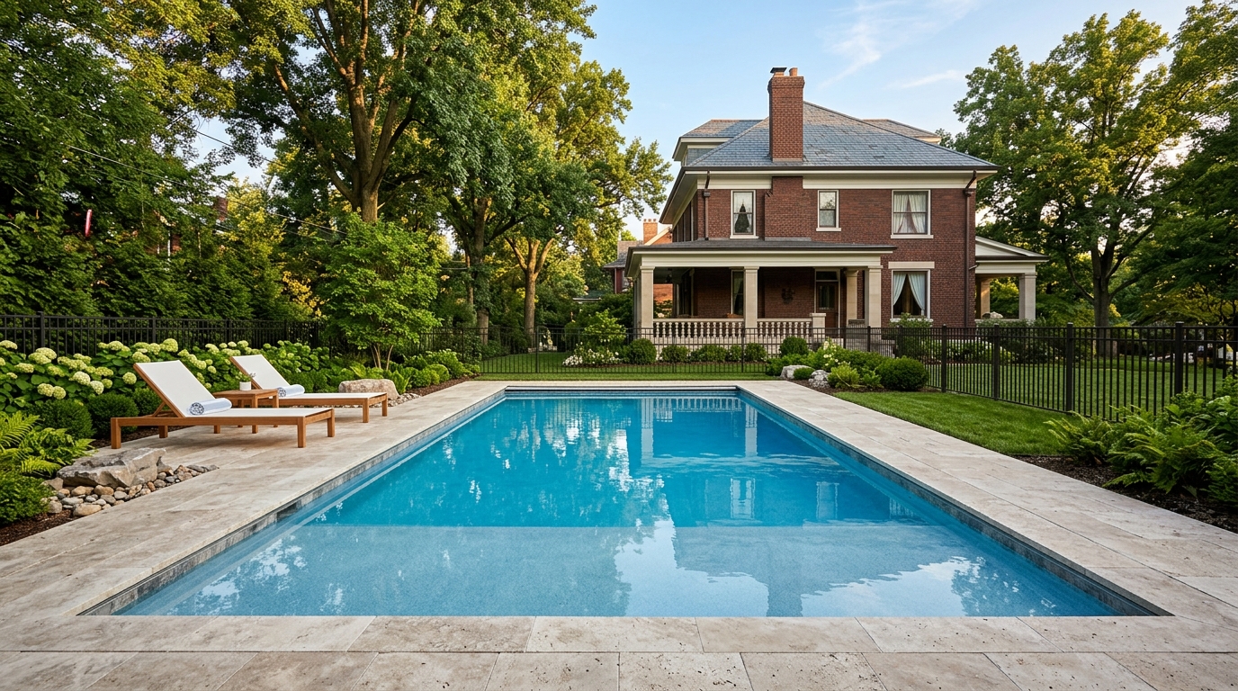 Typical Missouri pool build