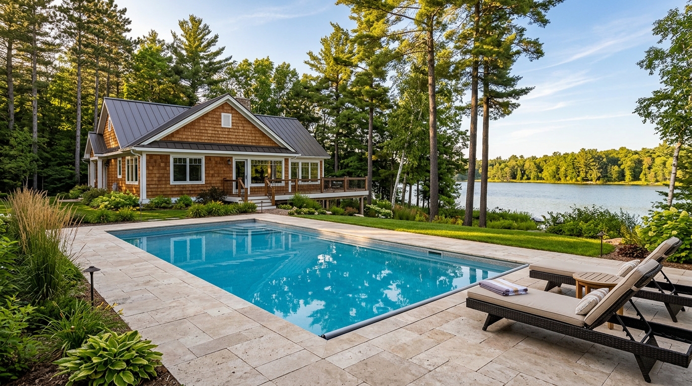 Typical Wisconsin pool build