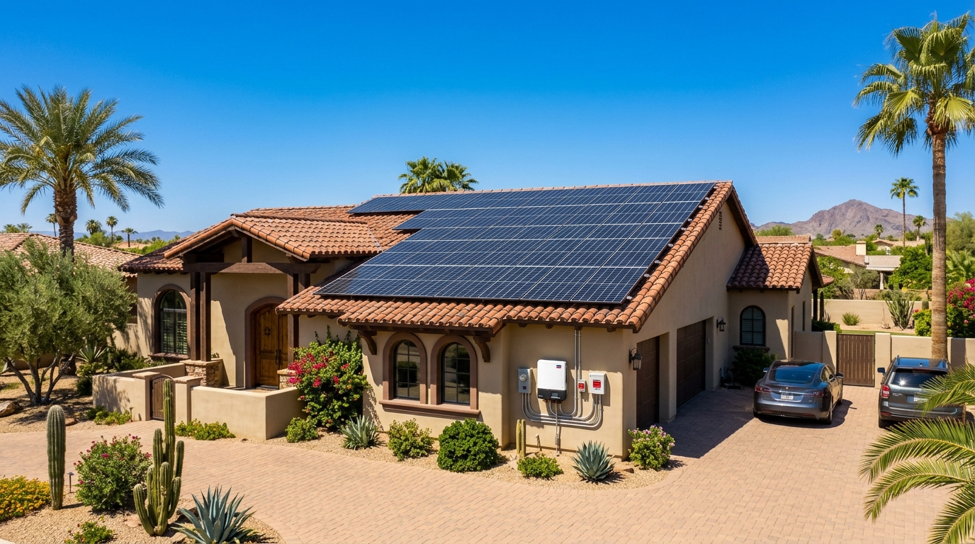 Solar Panel Cost in Arizona 2026 — APS, SRP, and the Net-Billing Reality